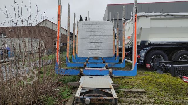 Holztransporter LKW SCHEMELAUFBAU MIT ExTe Rungen, Schemel