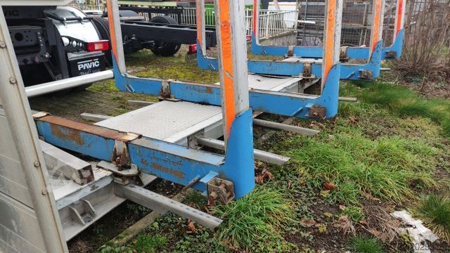 Houttransportwagen  SCHEMELAUFBAU MIT ExTe Rungen, Schemel