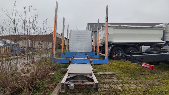 Houttransportwagen  SCHEMELAUFBAU MIT ExTe Rungen, Schemel