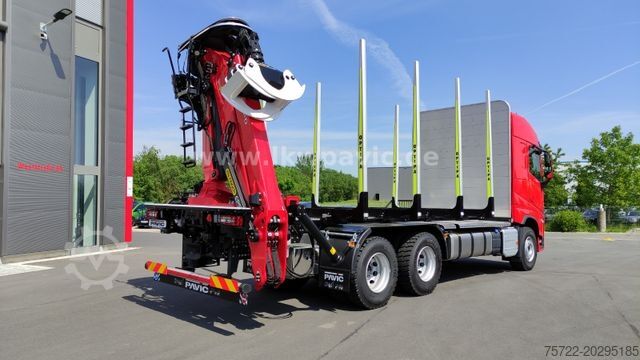 Houttransportwagen VOLVO FH 540 BL 6x4/KRAN EPSILON ODER TAJFUN-LIV