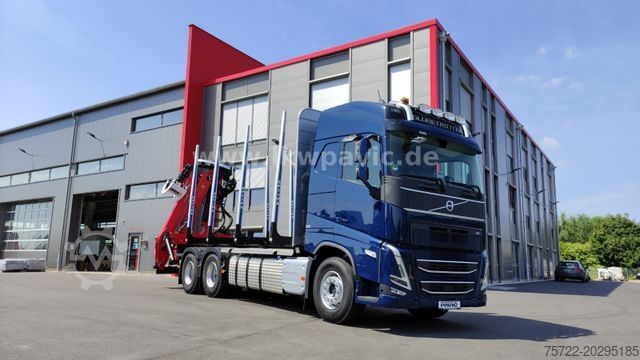 Houttransportwagen VOLVO FH 540 BL 6x4/KRAN EPSILON ODER TAJFUN-LIV