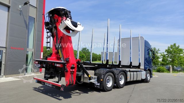 Houttransportwagen VOLVO FH 540 BL 6x4/KRAN EPSILON ODER TAJFUN-LIV