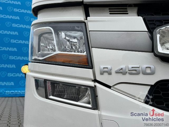 Ciężarówka do przewozu materiałów niebezpiecznych Scania R 450 A4x2NA RETARDER DIFF-L 8T PTO ADR-FL SMART2