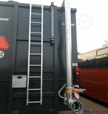 Pótkocsi  Feldrandcontainer 66m³ Gülle Wasser
