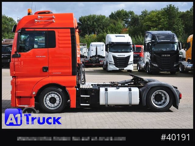 Volumen trækker MAN TGX 18,500, LLS Intarder verstellbare Sattelplatte,