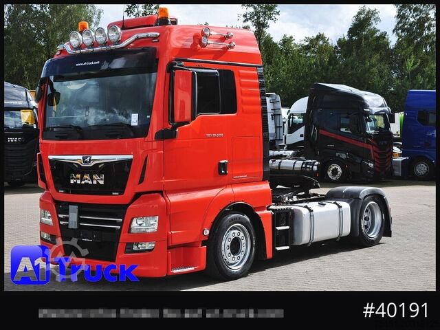 Volumen trækker MAN TGX 18,500, LLS Intarder verstellbare Sattelplatte,