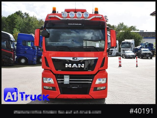 Volumen trækker MAN TGX 18,500, LLS Intarder verstellbare Sattelplatte,