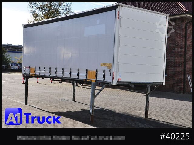 Chassis intercambiável com plataforma e lona WECON WPR 745, verzinkt, 2520  innen, Code XL