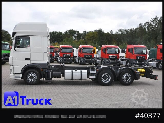 Camion porte-caisses amovibles DAF DAF XF 480 FAN SSC Intarder, Lenkachse Standlklima