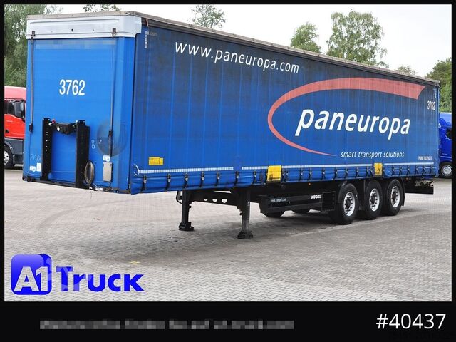 Nyitott ponyvás félpótkocsi KOEGEL S 24 Tautliner, Code XL, BPW,