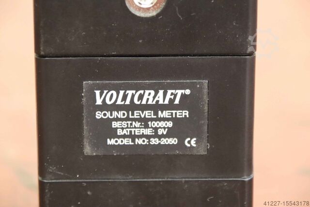 Schallpegelmesser Voltcraft 33-2050
