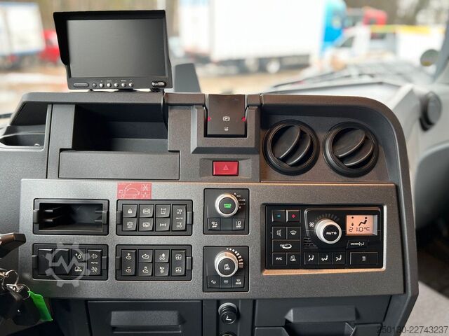 Camião porta-contentores de gancho RENAULT T480 6x2 Euro6 Meiller-Abrollkipper