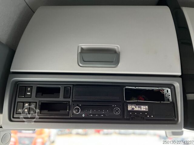 Camião porta-contentores de gancho RENAULT T480 6x2 Euro6 Meiller-Abrollkipper