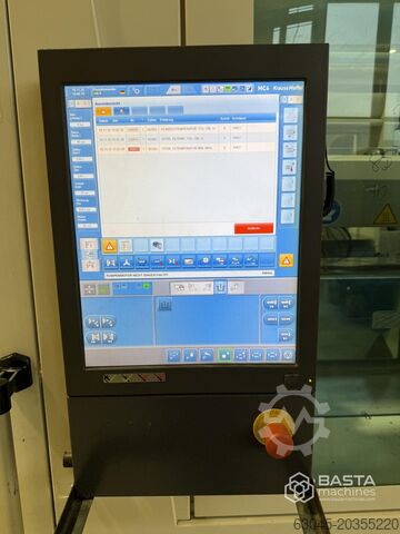 Krauss Maffei KM250-1400CX (2014) blau power LRX150 Linearroboter Krauss Maffei KM250-1400CX