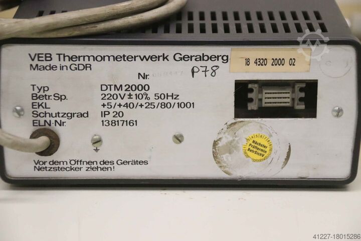 Trockenofen 2,0 kW 320 °C MLW WSU102