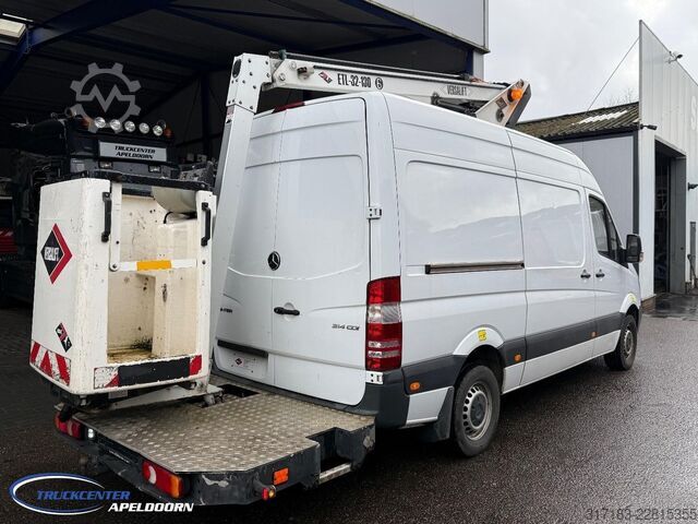Løfteplatform Mercedes-Benz Sprinter 314 Versalift ETL-32-130, 12,8 meter
