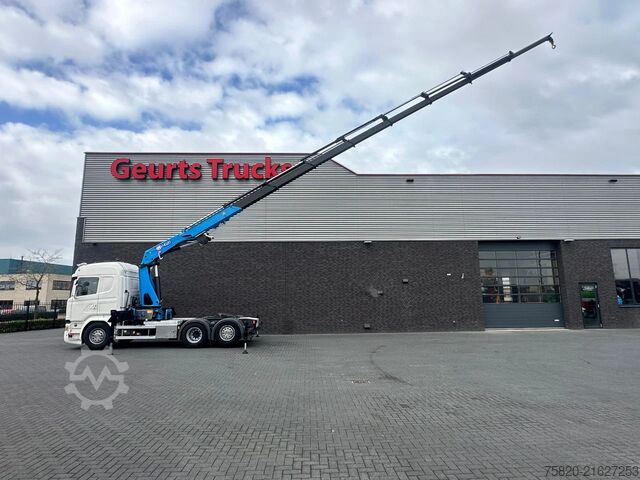 Crane truck Scania R490 6X2 TREKKER / SATTELZUG/TRACTOR UNIT/ CAMI...