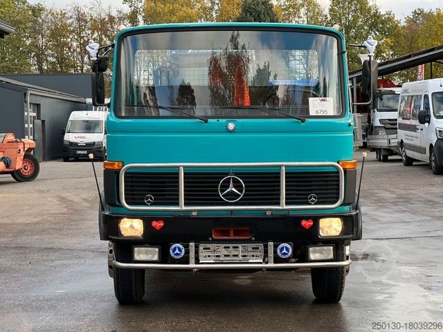 Driezijdige kipper bestelwagen MERCEDES-BENZ LPK 813 Meiller Oldtimer *TOP Zustand*