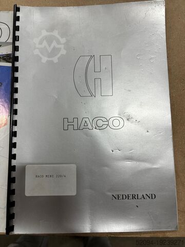 Uitklinkmachine HACO Uithoeker Mini 220/4