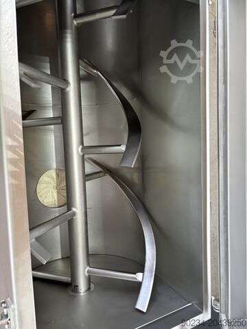 Használt Kemutec 400 literes rozsdamentes acél szalagos keverő KEMUTEC 400 Litre