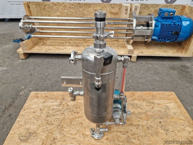 15,0 kW Silverson GX20 típusú, rozsdamentes acél, nagy nyírású keverő SILVERSON GX20