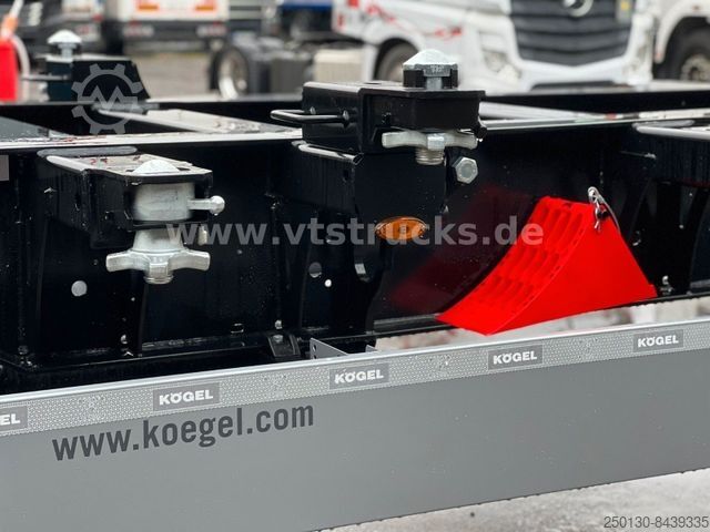 Semirremolque con caja intercambiable KÖGEL S24-2 BDF-Auflieger verlängerbar Liftachse *NEU*