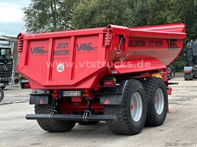 Römork Krampe HP20 Halfpipe Kippmulde *Neuzustand*