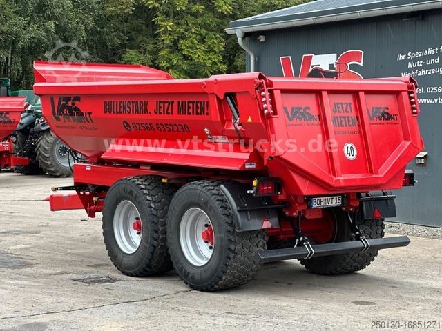 Anhänger Krampe HP20 Halfpipe Kippmulde *Neuzustand*