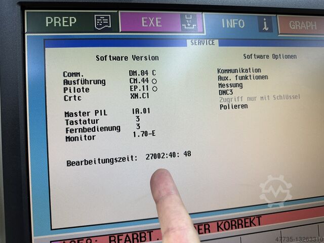 Die-zinken zinkvonkmachine AGIE CHARMILLESS Roboform 31