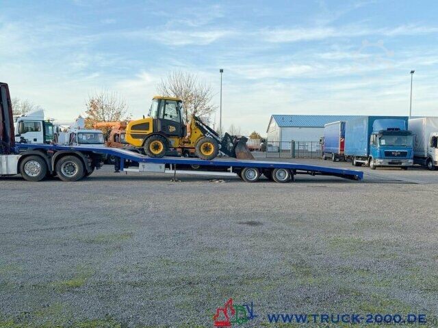 Alacsony rakfelületű félpótkocsi Jumbo TO152DE Tieflader mit Seilwinde ROR Achsen