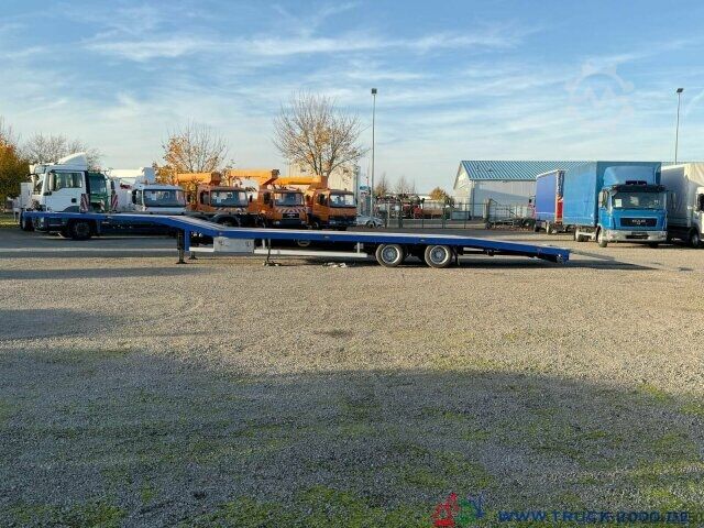 Alacsony rakfelületű félpótkocsi Jumbo TO152DE Tieflader mit Seilwinde ROR Achsen