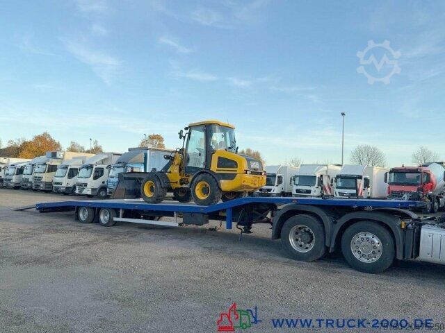 Alacsony rakfelületű félpótkocsi Jumbo TO152DE Tieflader mit Seilwinde ROR Achsen