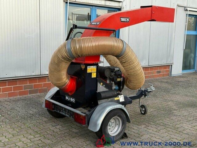 Anhänger  TRILO VANMAC SU60 Laubsauger & 20 PS HONDA Motor