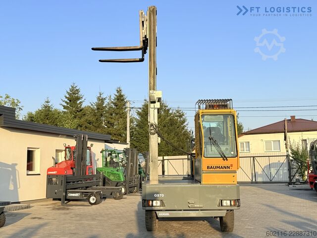 Sidelæsser gaffeltruck Baumann GS 70/14/50 DUPLEX DIESEL LIKE NEW