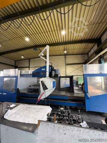 Mașină de frezat pat CNC MTE BF 4200