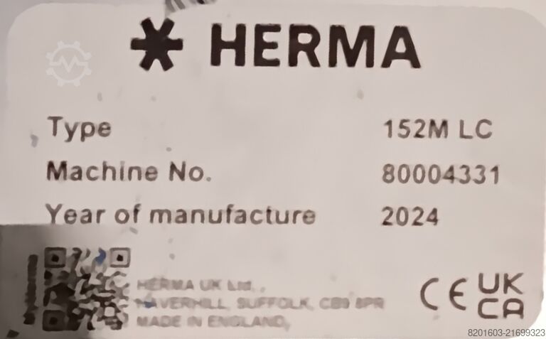 Attrezzatura per etichettatura Herma 152M LC