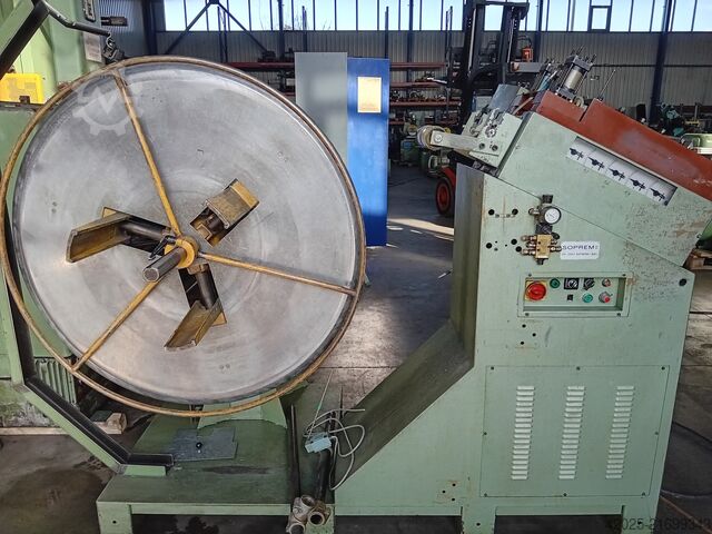 Decoiler - Straightening machine SOPREM BRH / 275 / 11 - 350 B