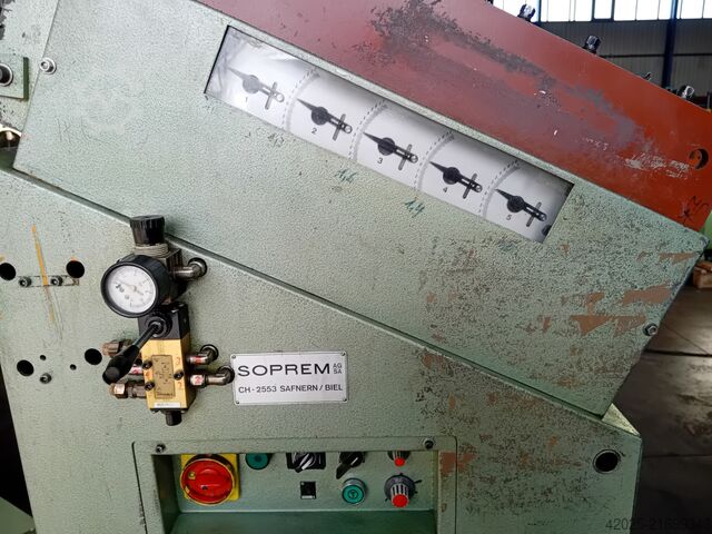 Decoiler - Straightening machine SOPREM BRH / 275 / 11 - 350 B