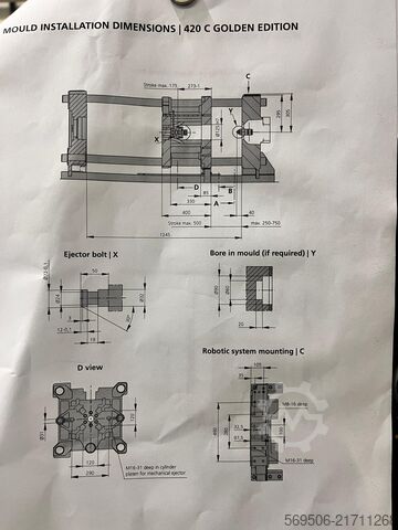 Fröccsöntőgép ARBURG ALLROUNDER 420 C
