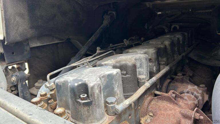 Platte bak Renault KERAX 340 (POMPE MANUELLE / LAMES / BIG AXLE / ...