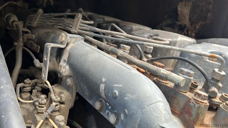 Platte bak Renault KERAX 340 (POMPE MANUELLE / LAMES / BIG AXLE / ...