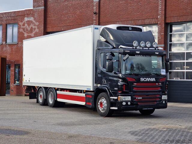 Chladírenská/mrazírenská přeprava Scania P280 6x2*4 - Thermoking frigo - Loadlift - Stee...