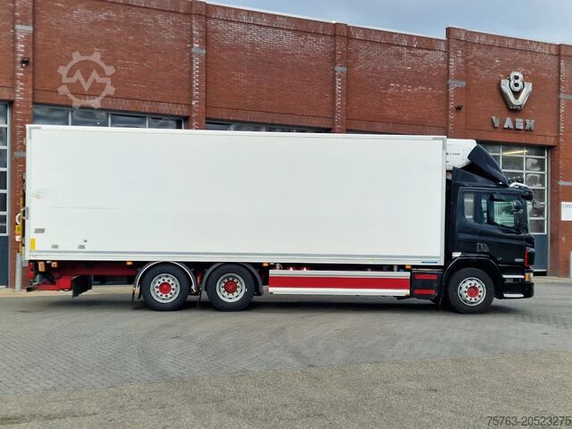 Chladírenská/mrazírenská přeprava Scania P280 6x2*4 - Thermoking frigo - Loadlift - Stee...