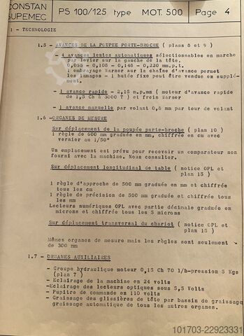 Μηχάνημα διάτρησης/γεώτρησης Constant Supemec P65