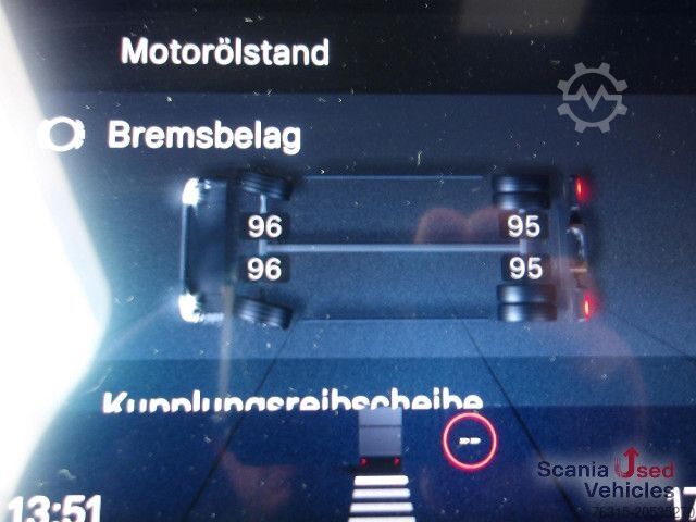 Ελκυστήρας μεγάλου όγκου Scania R 460 EB - MEGA - HIGHLINE - 2x TANKs - ACC