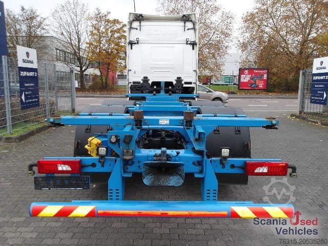 Φορτηγό εναλλασσόμενου αμαξώματος Scania R 500 - 6x2*4 - BDF 715-745 - 2x TANKs - SCR ONLY