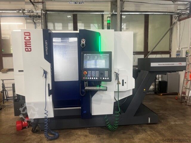 HT45-G3 SMY2, gyártási év: 2021 (közvetlen ügyfélértékesítés) EMCO Hyperturn 45-G3 SMY2, Fanuc, Bj. 2021,