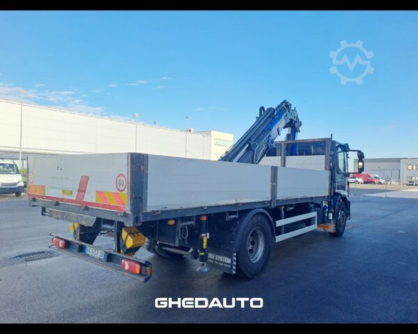 Tractora standard IVECO EUROCARGO 180E28 CON GRU PM E CASSONE FISSO