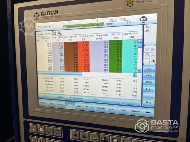 HAITIAN MARS II MA10000/6800 Universal ServoDrive (2016) slechts 17.000 draaiuren HAITIAN MA10000II