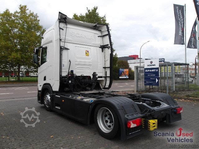 Gevaarlijke stoffen vrachtwagen Scania R 460 EB - MEGA - HIGHLINE - 2x TANKs - ACC